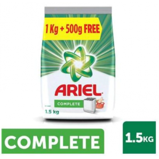 Ariel Complete Detergent Washing Powder 1 Kg With 500g Free